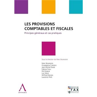 Les provisions comptables et fiscales - broché - Collectif - Achat ...