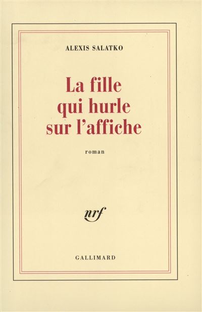 La Fille qui hurle sur l'affiche