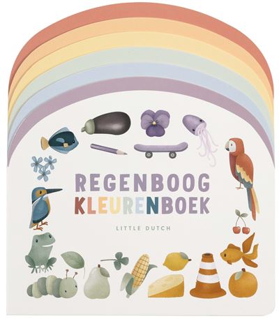 Regenboog kleurenboek