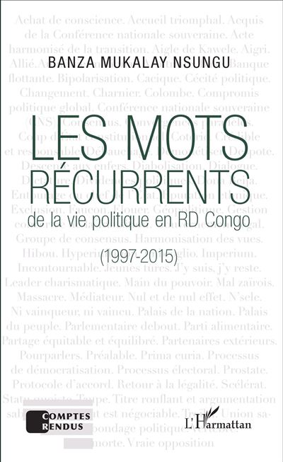 Les mots recurrents de la vie politique en RD Congo (1997-20