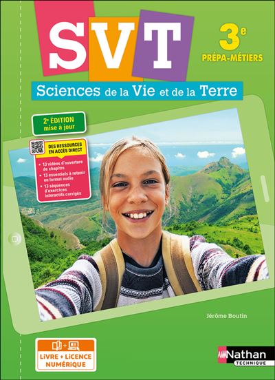 SVT Prépa Métiers SVT - Livre + licence élève 2022