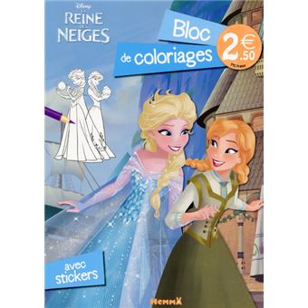 Coloriage disney la reine des neiges