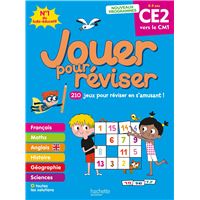 Jouer pour réviser - Du CE2 au CM1 8-9 ans - Cahier de vacances 2026