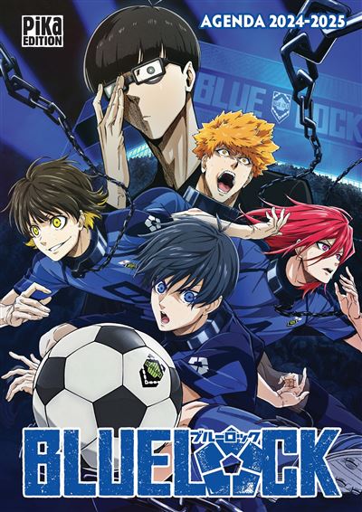 Blue Lock Anime - Agenda 2024 - 2025 - Yusuke Nomura - broché