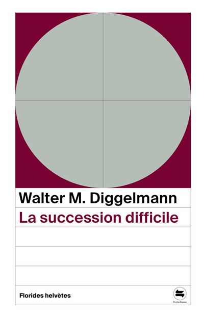 La succession difficile - Diggelmann walter m. - Florides Helvetes - Poche - Roman
