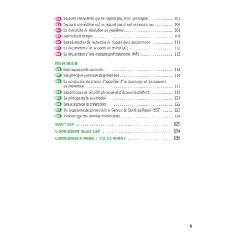 Guide Prévention Santé Environnement - CAP Toutes spécialités - Réflexe - N° 15