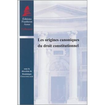 Les origines canoniques du droit constitutionnel - 1