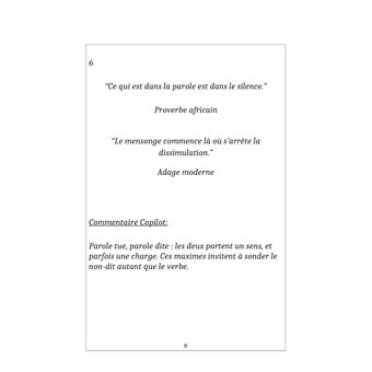 Proverbes croisés