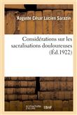Considérations sur les sacralisations douloureuses