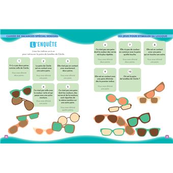 Cahier de vacances sénior spécial LOGIQUE