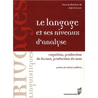 Langage et ses niveaux d analyse - 1
