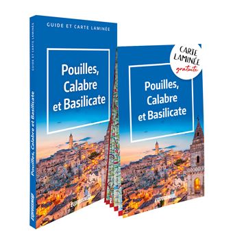 Pouilles, Calabre et Basilicate (guide et carte laminée) - 1