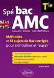 Spé BAC AMC - Tle (Terminale) - Anglais monde contemporain (spécialité)