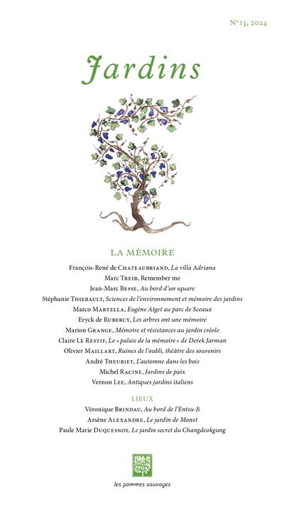 Jardins n° 13 - La mémoire - Collectif - broché