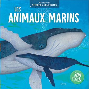 Les Animaux marins - 300 stickers repositionnables - 1