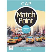 Match Point Anglais CAP (2025) - Pochette élève