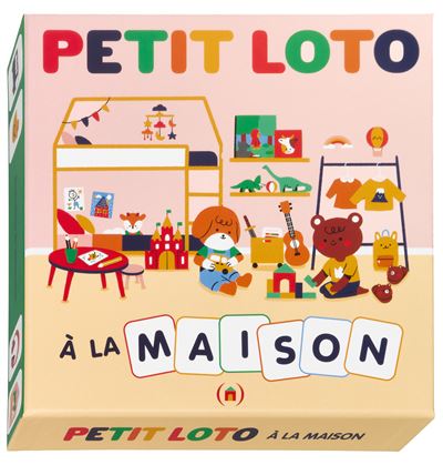 Boîte de jeu - Petit loto à la maison - - Niniwanted - Grandes Personnes - Livre-jeu