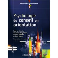 Psychologie du conseil en orientation