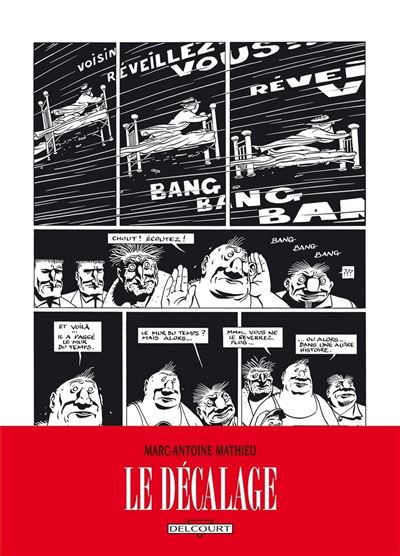 Delcourt Julius Corentin Acquefacques T06 - Le Décalage Le Décalage - Marc-Antoine Mathieu - Cartonné - Bande Dessinée