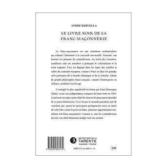 Le livre noir  de la  franc-maçonnerie. Racisme et colonialisme