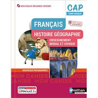 Français Histoire Géographie CAP Regards Croisés - Livre + Licence élève - 2022