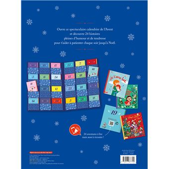 DISNEY CLASSIQUES - Calendrier de l'Avent - 24 histoires pour attendre Noël  - relié - Collectif - Achat Livre