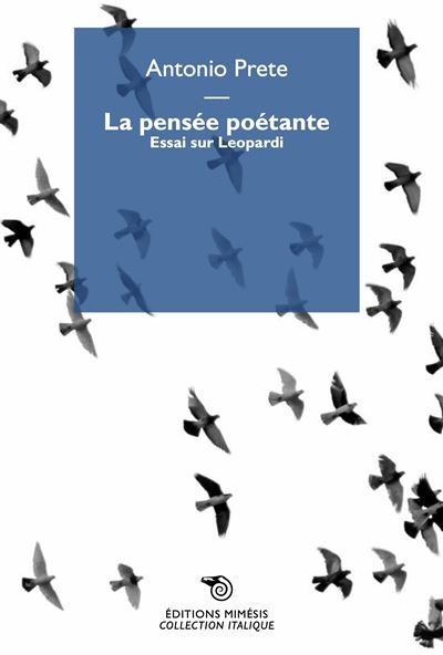 La pensée poétante - Antonio Prete - broché