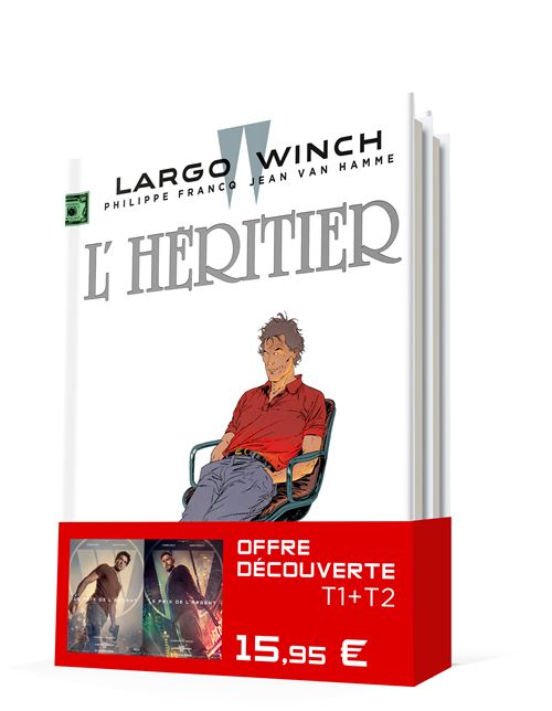 Bipack (T1-T2) Largo Winch - Jean Van Hamme - Coffret