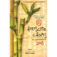 Horoscope Chinois au quotidien 2008 - L'influence du signe du rat de terre