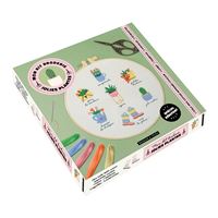 Mon kit broderie - Jolies plantes