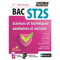 Sciences et techniques sanitaires et sociales - 1ère/Term ST2S (Guide Réflexe N°24) 2018