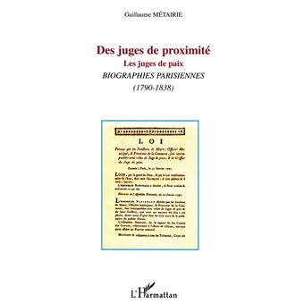 Des juges de proximité - 1