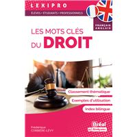 Les mots clés du droit – Français-Anglais