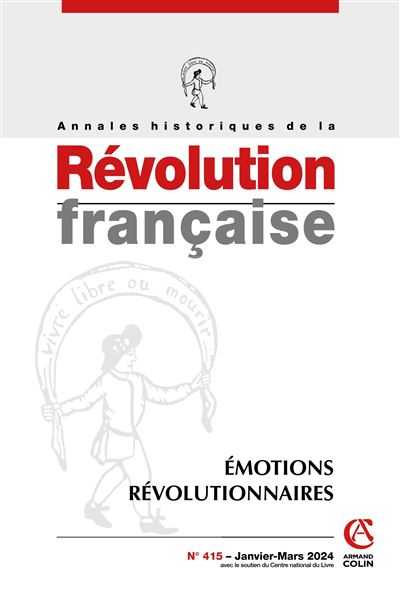 Annales historiques de la Révolution française Nº415 1/2024 -  Collectif - broché