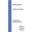 L'âme et le corps