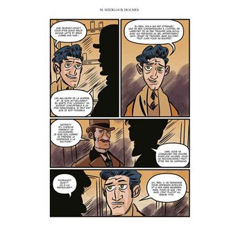 Les aventures illustrées de Sherlock Holmes - Une étude en Rouge