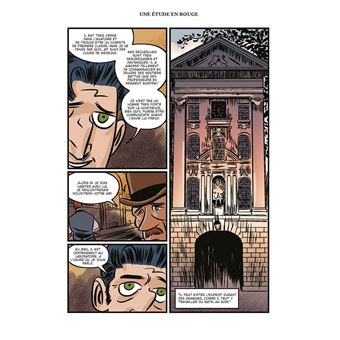 Les aventures illustrées de Sherlock Holmes - Une étude en Rouge