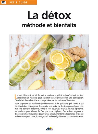 La detox - methode et bienfaits
