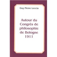 Autour du congrès de philosophie de Bologne 1911