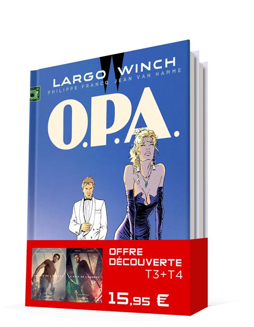 Bipack (T3-T4) Largo Winch - Jean Van Hamme - Coffret