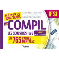 Mémento 100% visuel La compil IFSI Semestres 1 à 6 en 765 cartes mentales