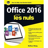 Office 2016 Pour les Nuls 2e édition