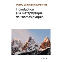 Introduction à la métaphysique de Thomas d'Aquin