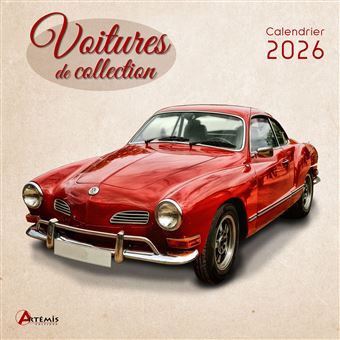 Calendrier voitures de collection 2026