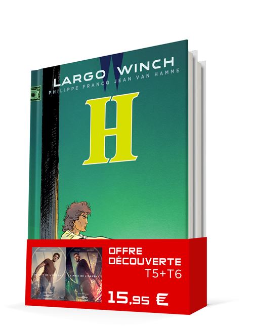 Bipack (T5-T6) Largo Winch - Jean Van Hamme - Coffret