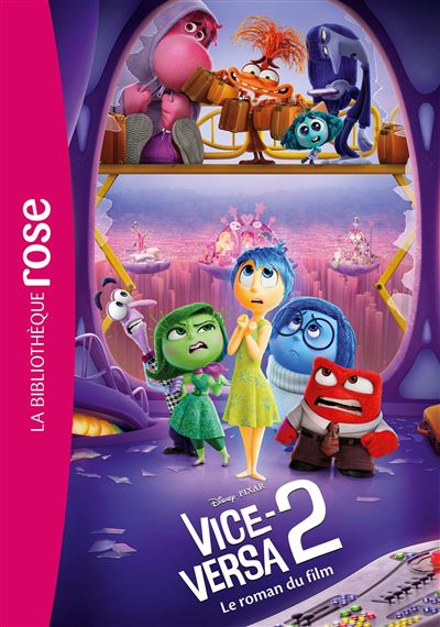 Bibliothèque Disney Vice-Versa Le roman du film