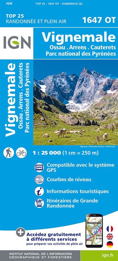 1647ot vignemale ossau arrens cauterets pn des pyrenees