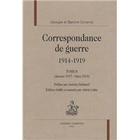 Correspondance de guerre - 1914-1919 T2