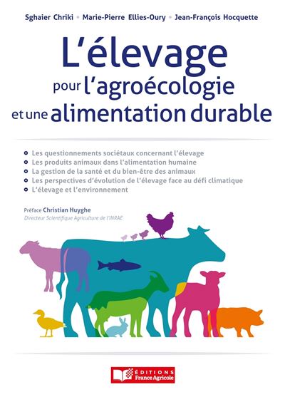 L'élevage pour l'agroécologie et une alimentation durable - Marie-Pierre Ellies - broché