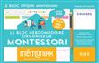 Le Bloc organiseur Mémoniak spécial Montessori 2023-2024, calendrier 12 mois